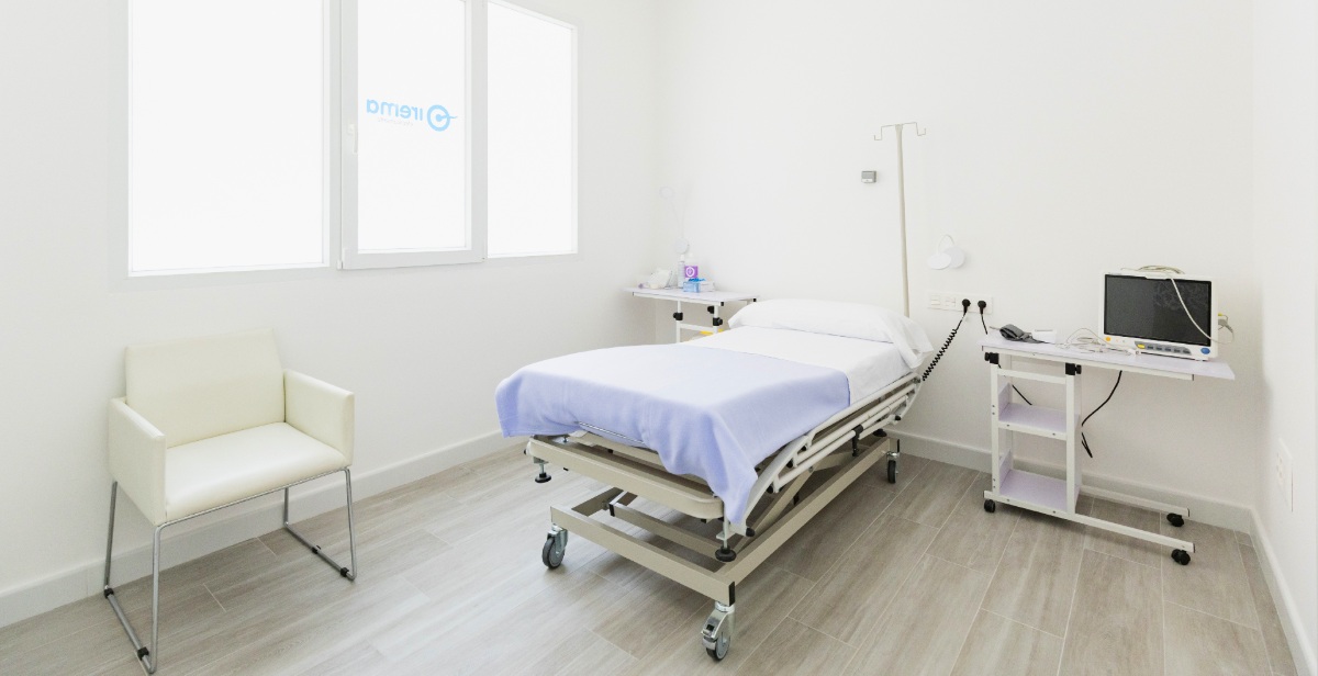 I pazienti possono riprendersi nelle sale estetiche dell'IREMA